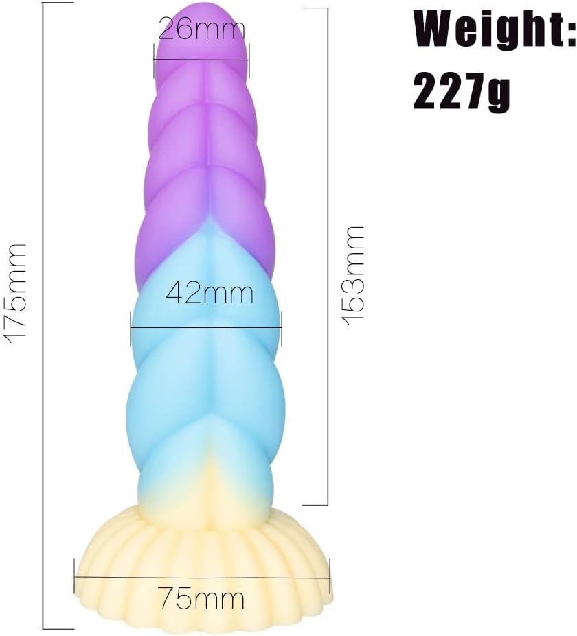 Multi-Color Alien Dildo