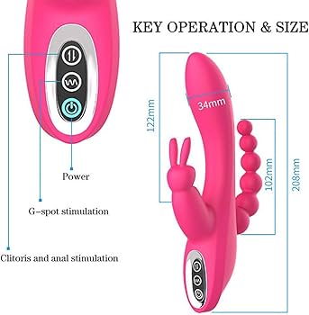 Vibrador 3 en 1 Point rabbit