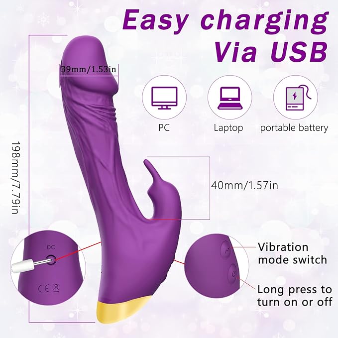 Vibrador Rabbit V