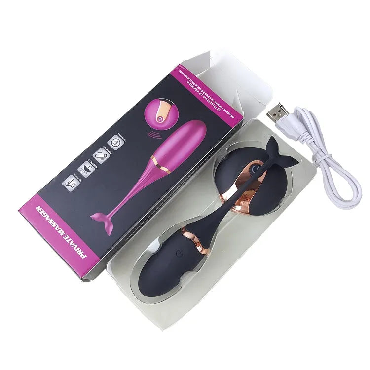 Vibrador Ballena Recargable USB