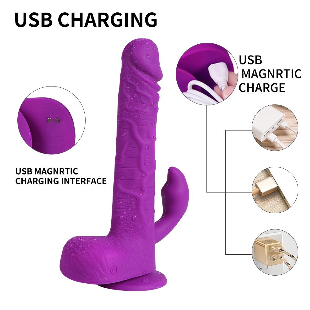 Vibrador Snake carga USB